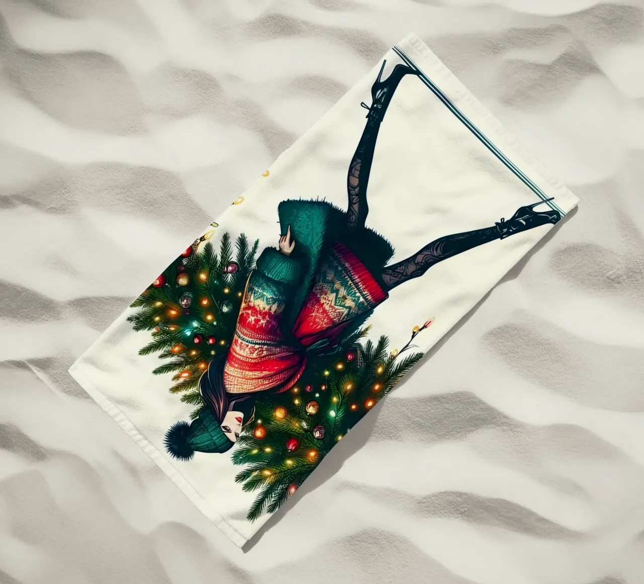 SCEGLIERE UN ALBERO DI NATALE telo mare da ARTOMATIC