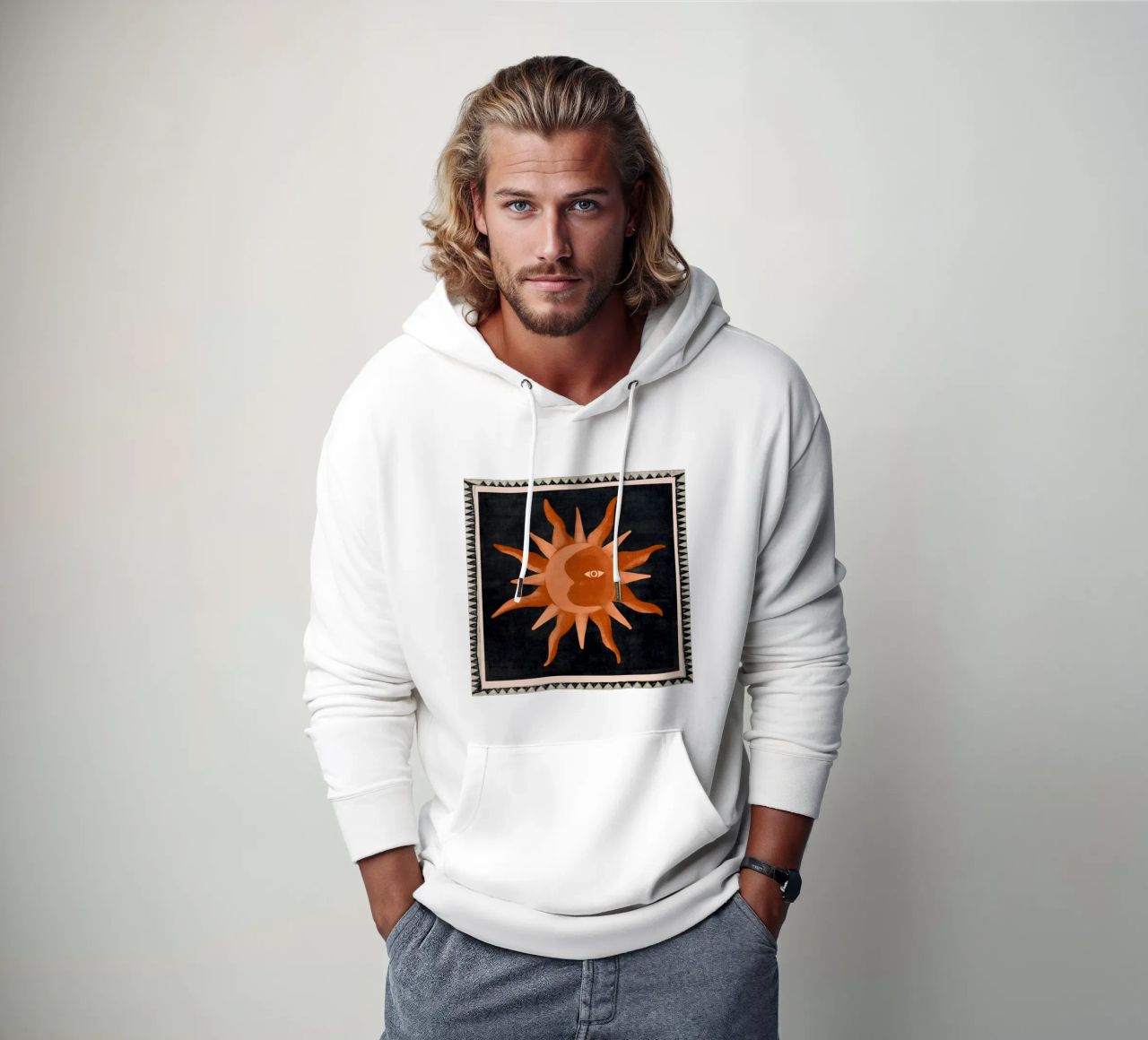 Sol de Bohemia sudadera con capucha de Gaite