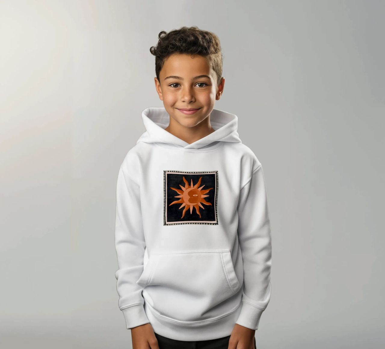 Sol de Bohemia sudadera con capucha para niño de Gaite