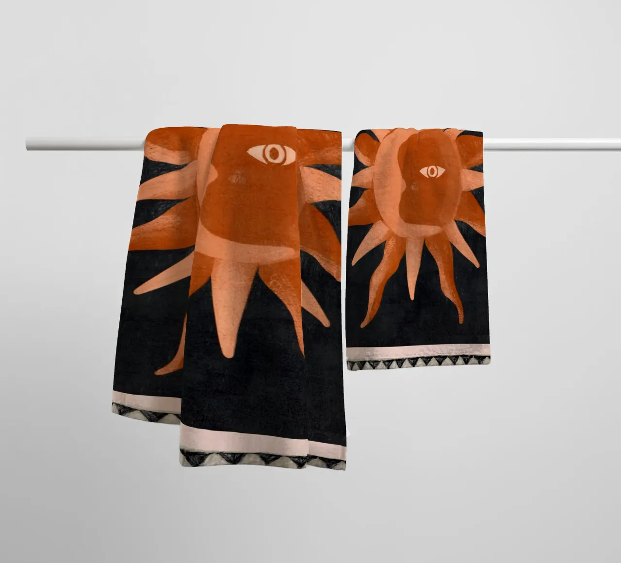 Sol de Bohemia toalla de baño de Gaite