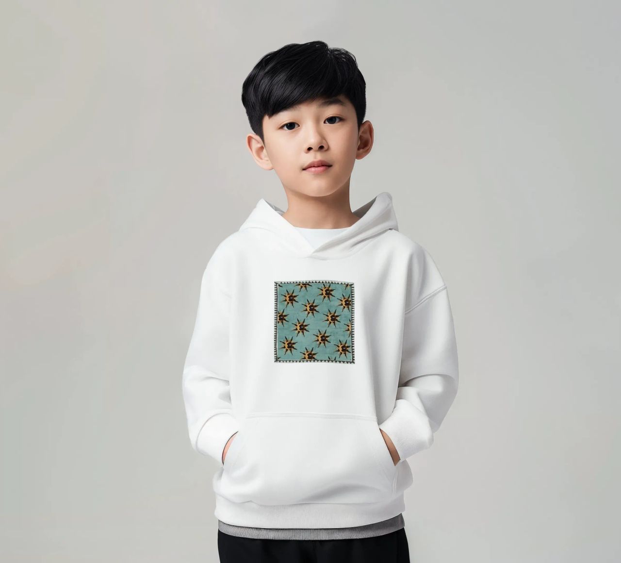 Sol de Bohemia 4 sudadera con capucha para niño de Gaite
