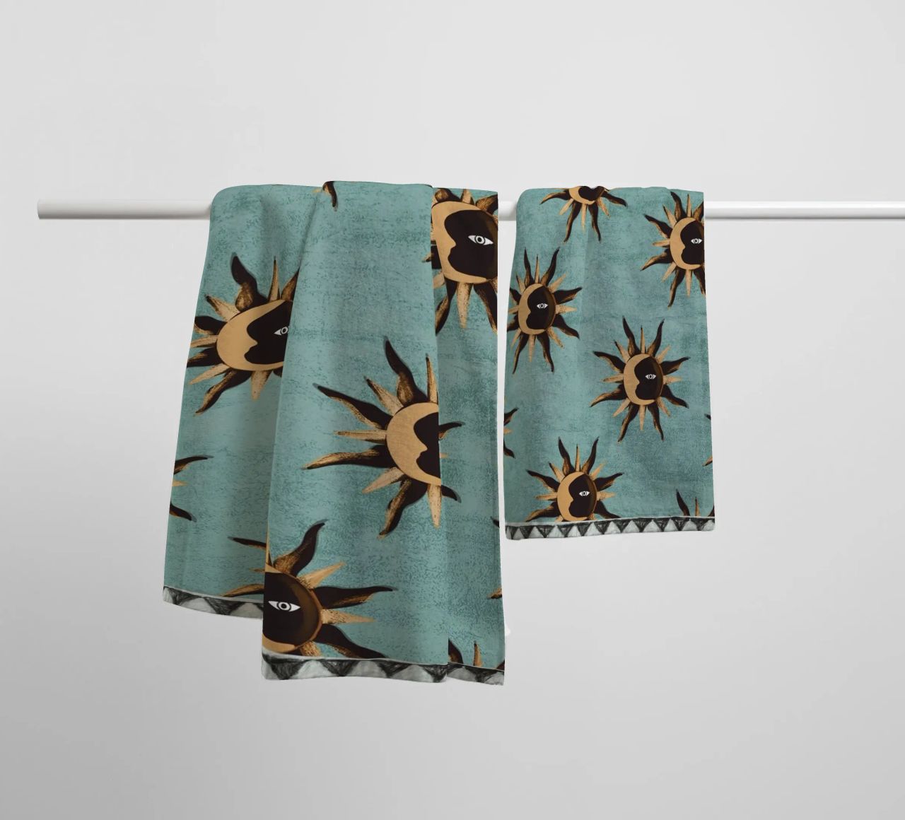 Bohemian Sun 4 towel by Gaite