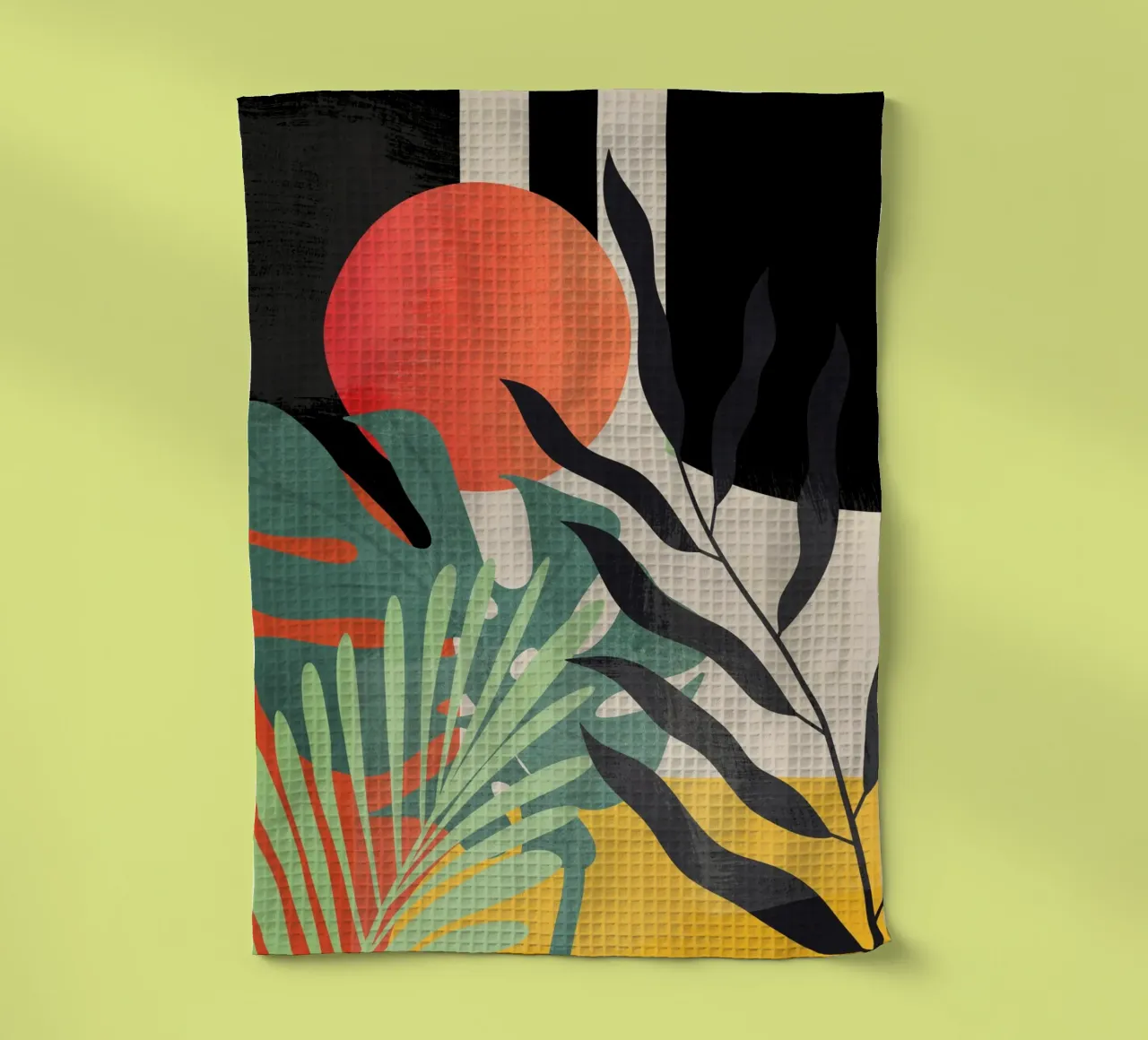 Geometría tropical 53 paño de cocina de Gaite