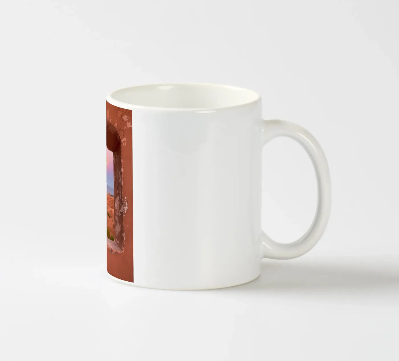 The cat ceramic mug by Art-Travel