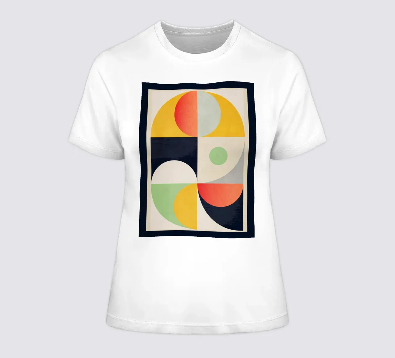 Forme geometriche 154 t-shirt da donna da Gaite