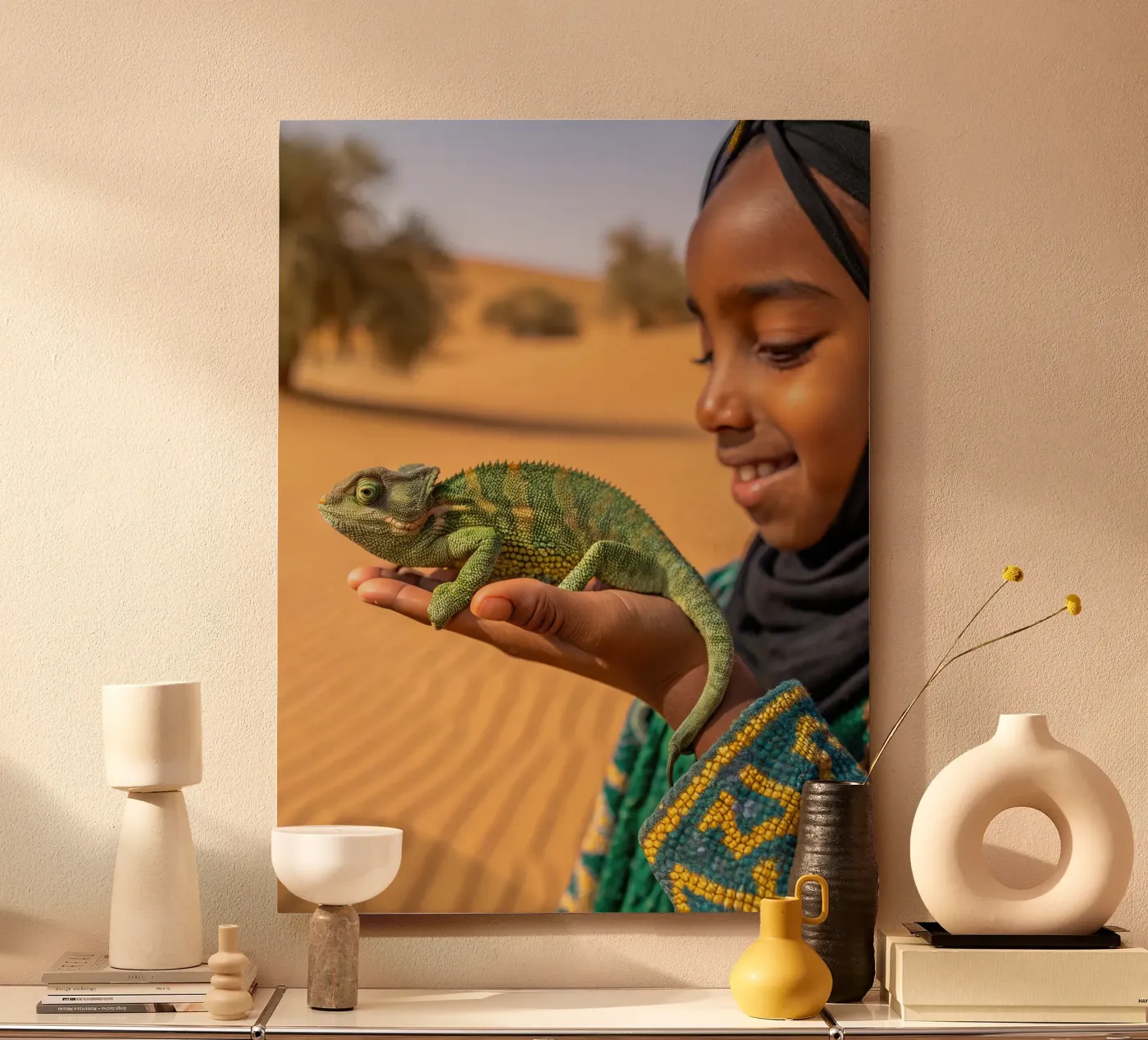 Chameleon forex plate by Art-Travel