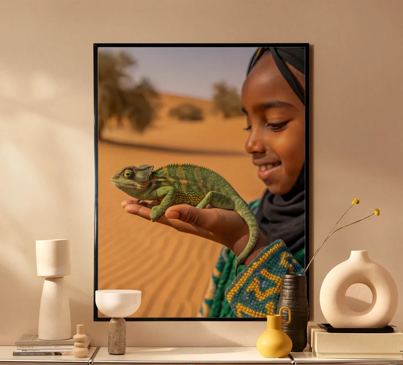 Chameleon poster da Art-Travel