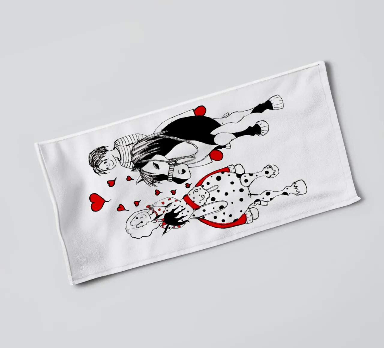 Pferdemädchen Handtuch von Pferdemädchen