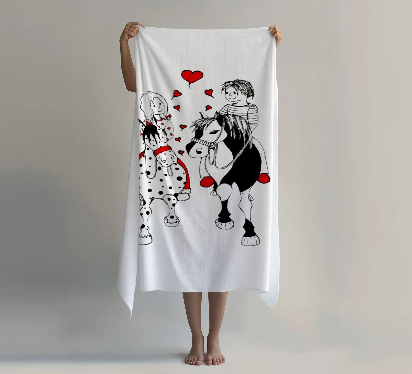 Pferdemädchen telo mare da Pferdemädchen