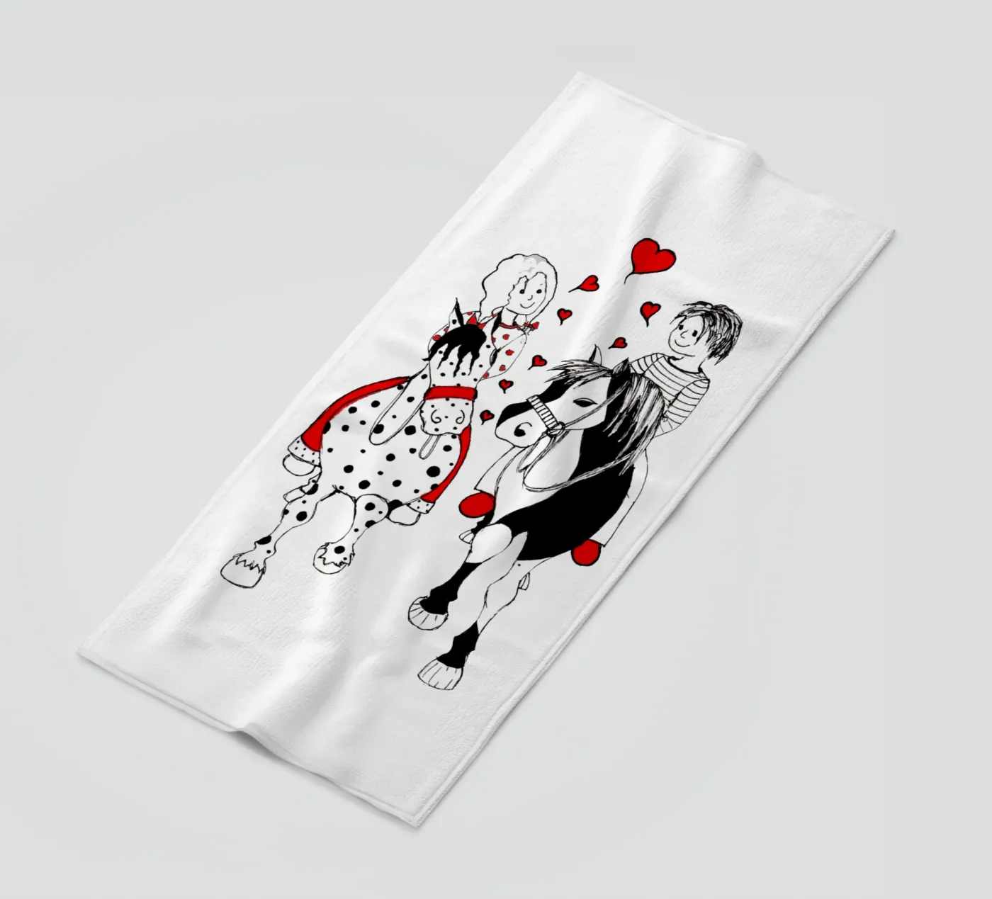 Pferdemädchen telo mare da Pferdemädchen