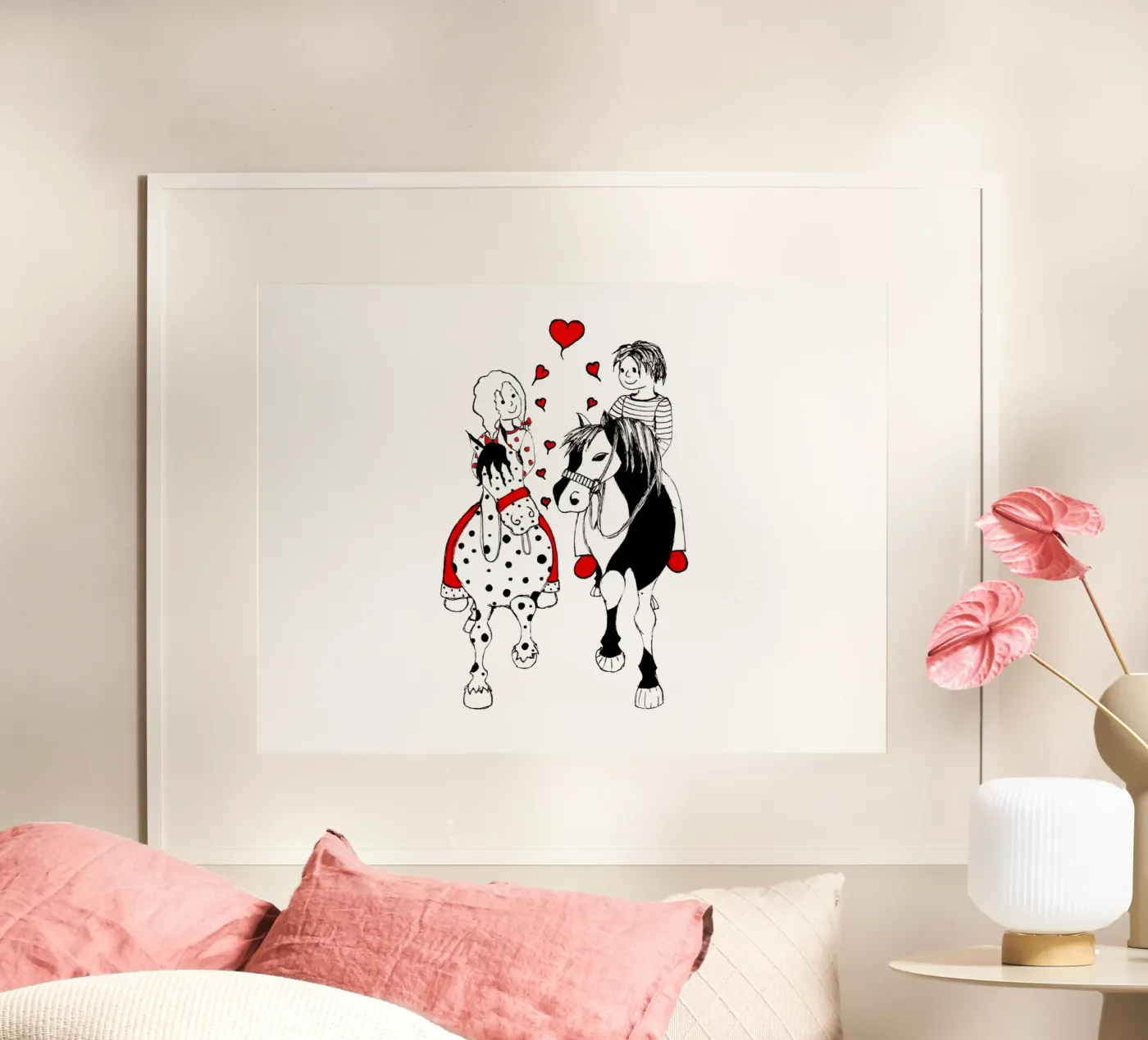 Pferdemädchen poster da Pferdemädchen