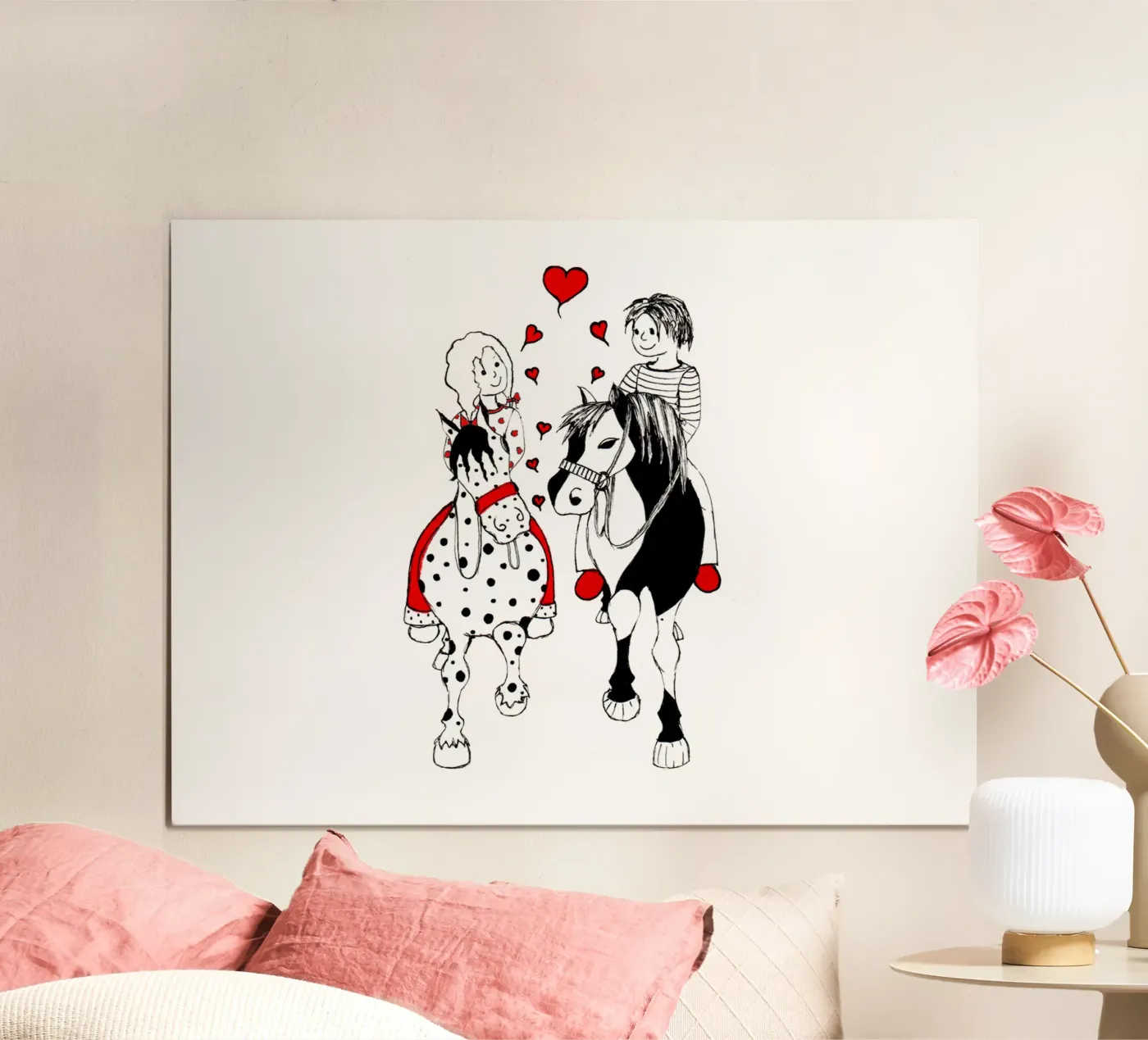 Pferdemädchen poster da Pferdemädchen