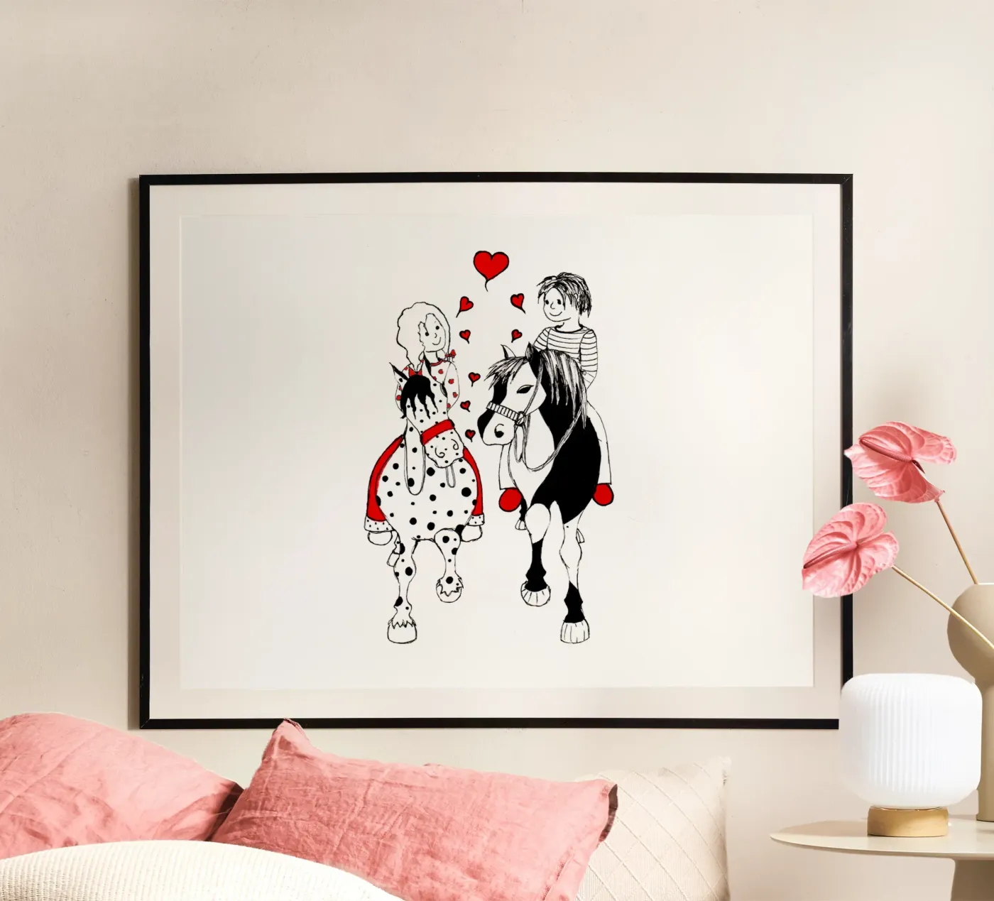 Pferdemädchen poster da Pferdemädchen