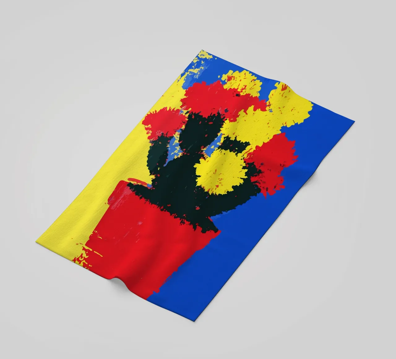 flowers in red and yellow bloom telo mare da ramosashop