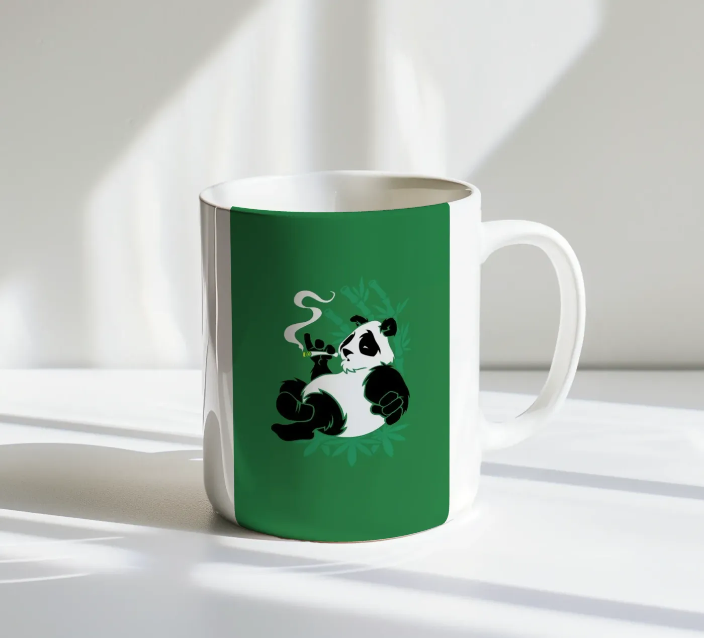 Bamboozled ceramic mug by Rob Art | Illustration