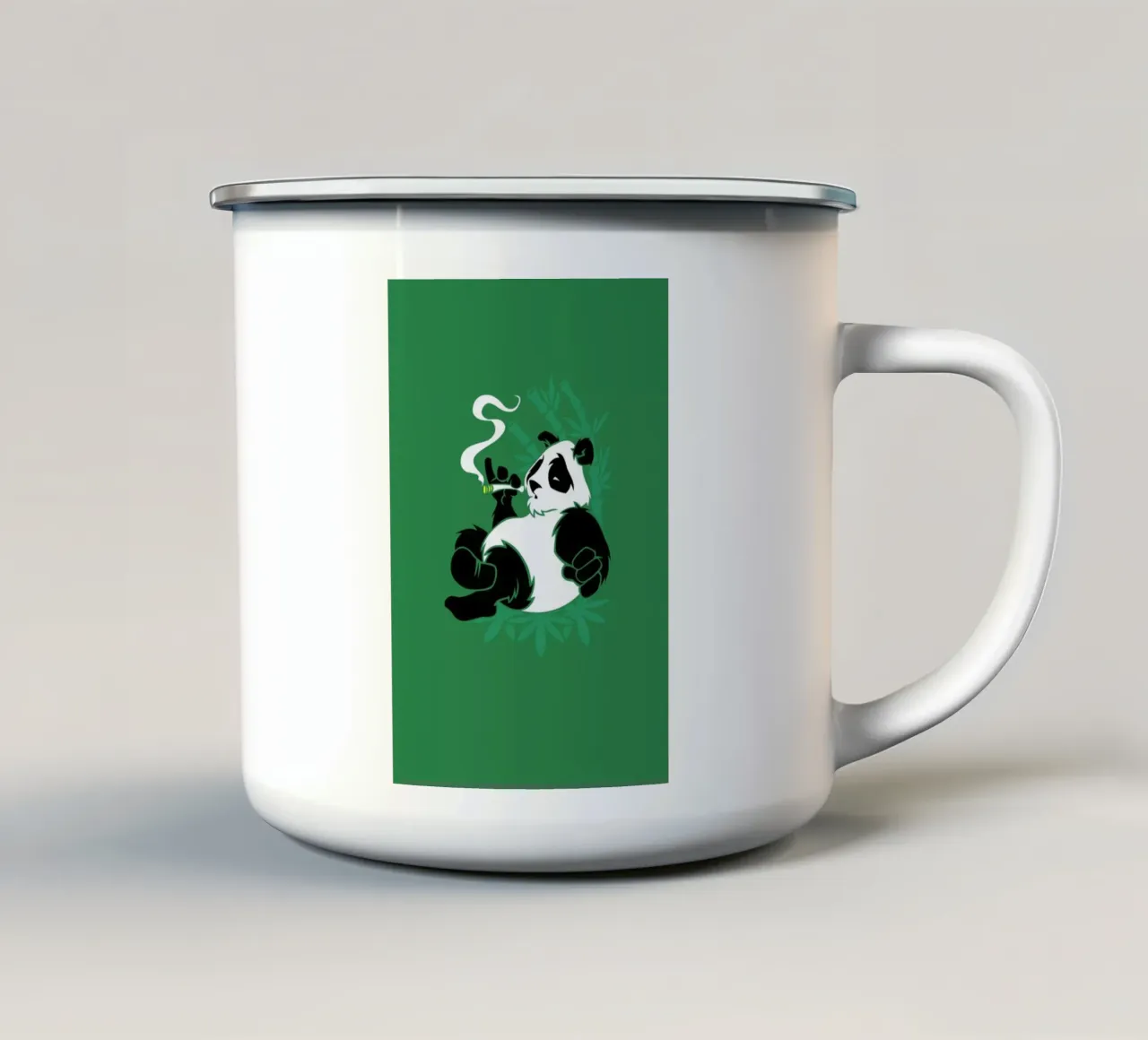 Bamboozled tazza in smalto da Rob Art | Illustration