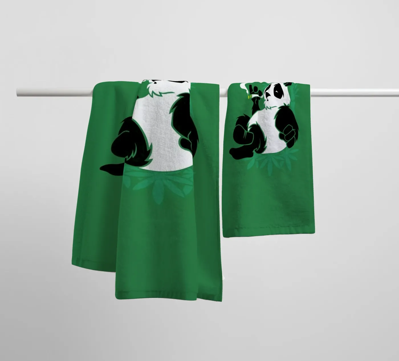 Bamboozled towel by Rob Art | Illustration