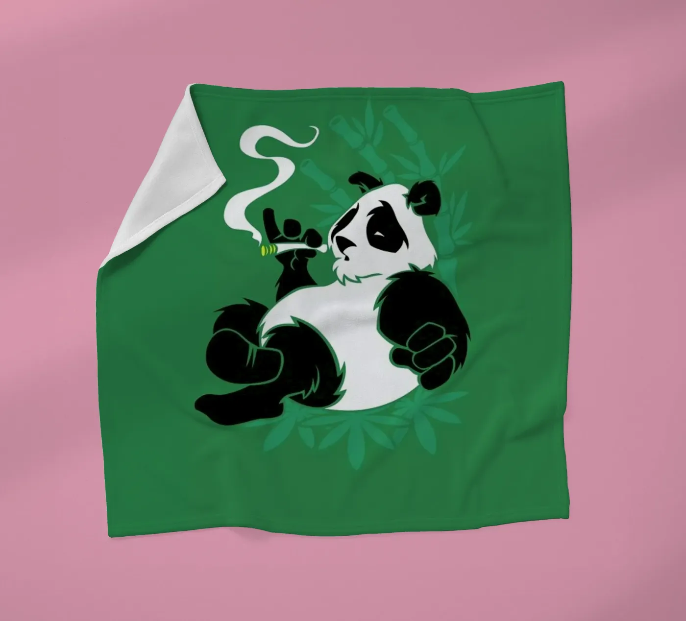 Bamboozled fleece blanket by Rob Art | Illustration