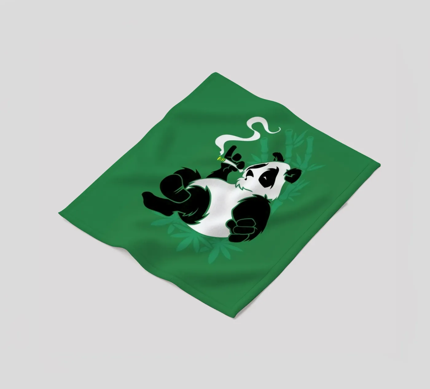 Bamboozled fleece blanket by Rob Art | Illustration