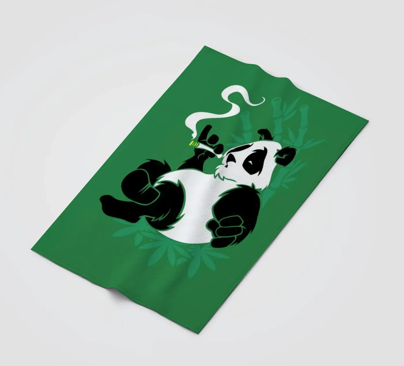 Bamboozled fleece blanket by Rob Art | Illustration