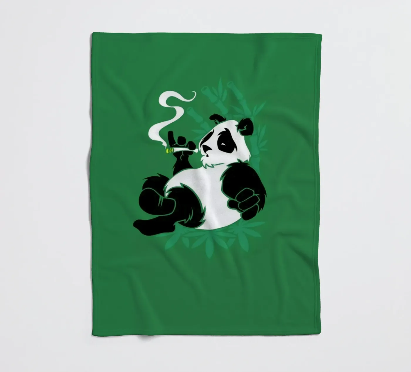 Bamboozled fleece blanket by Rob Art | Illustration