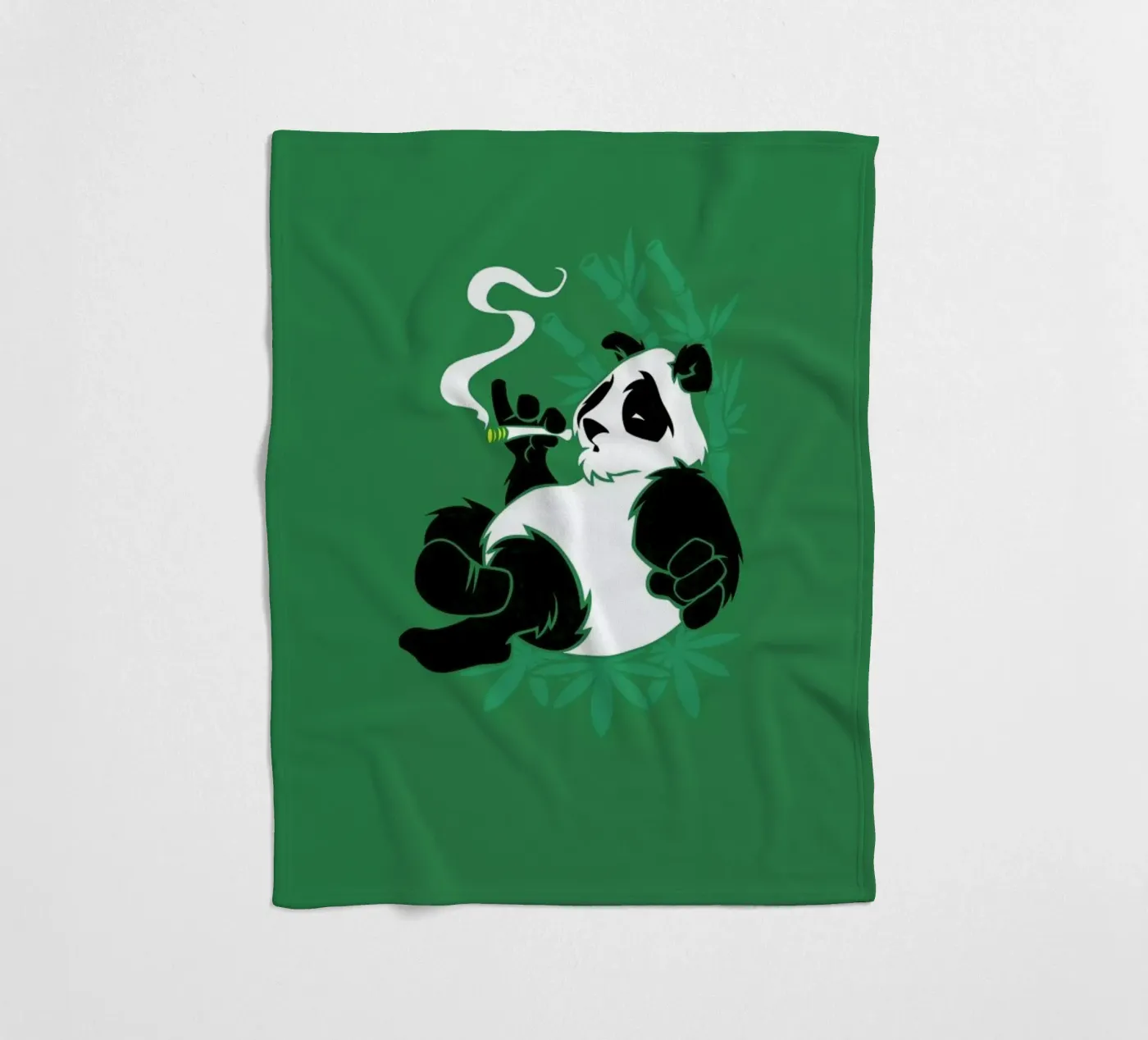 Bamboozled fleece blanket by Rob Art | Illustration