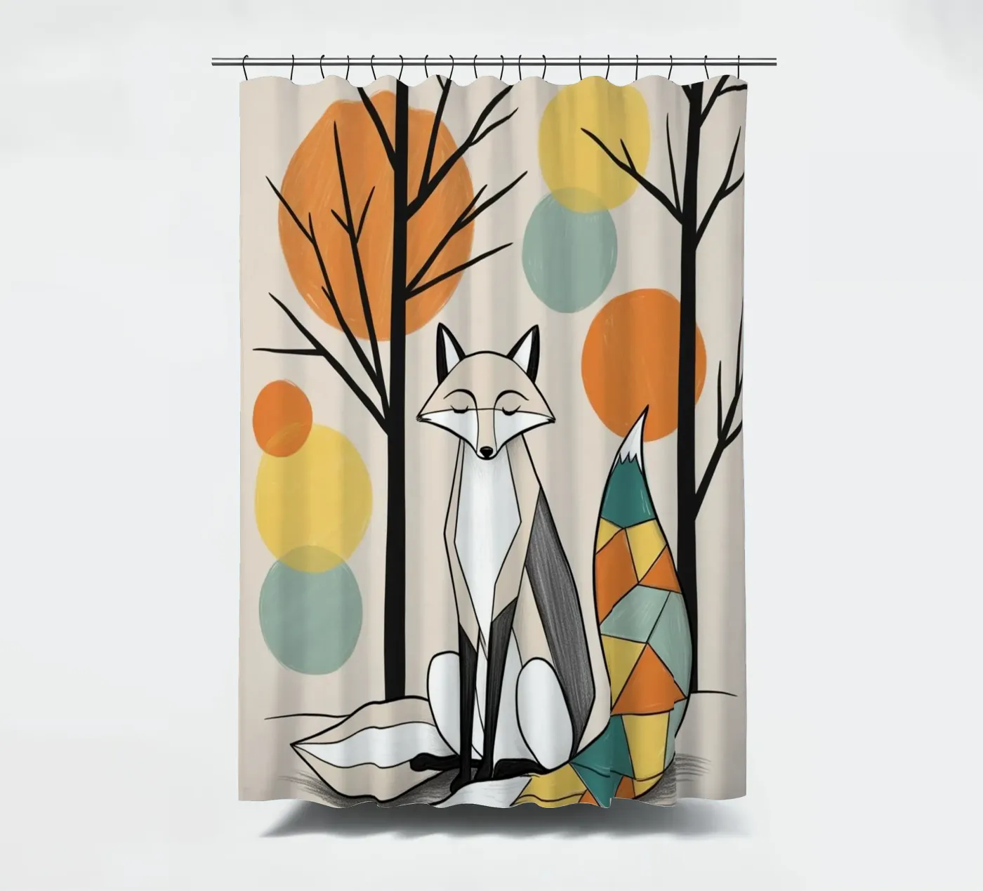 Fox Duschvorhang von Kids zone