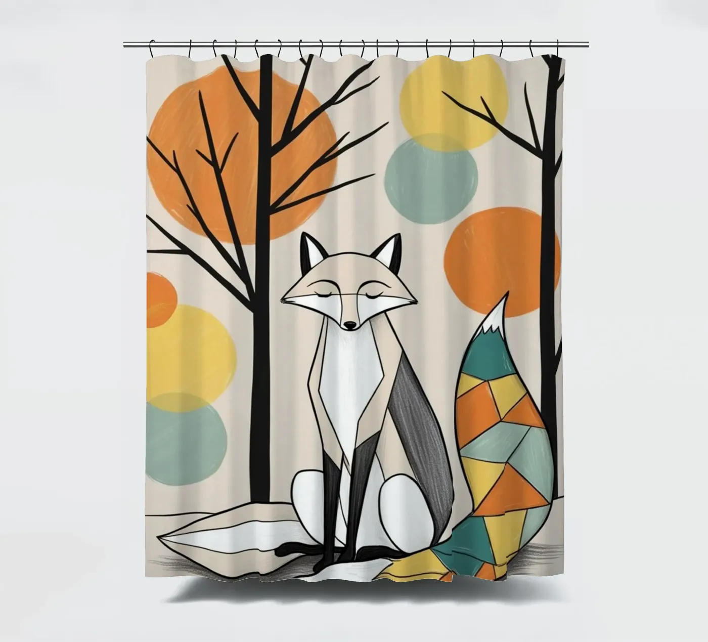 Fox Duschvorhang von Kids zone