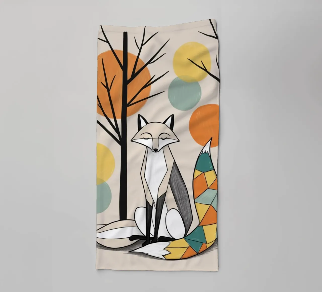 Fox towel by Kids zone