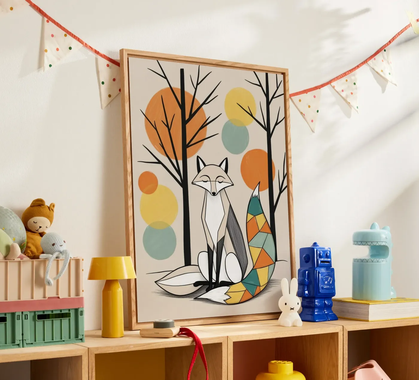 Fox acryl van Kids zone