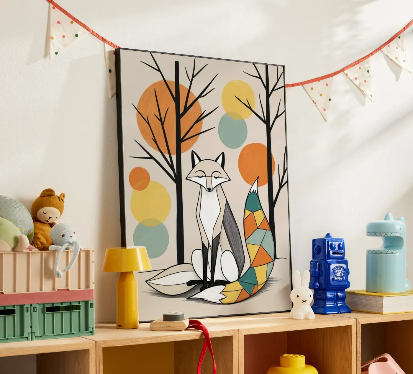 Fox forex-plaat van Kids zone