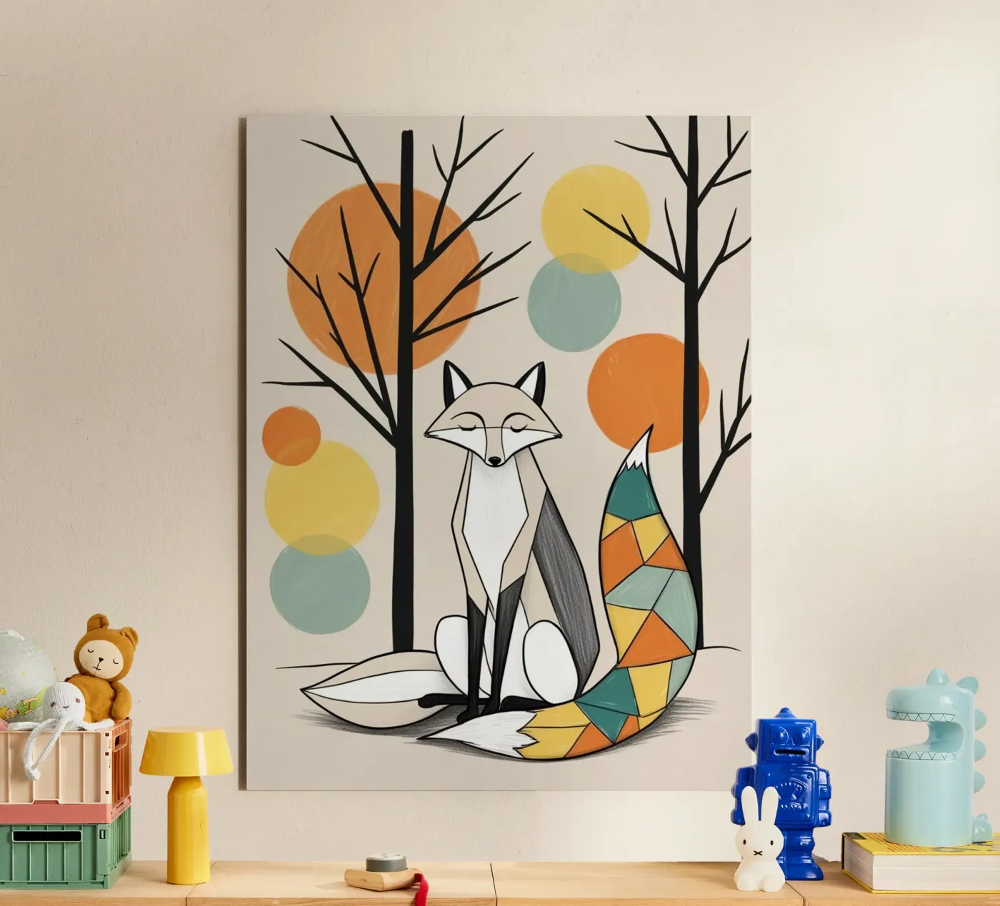Fox forex-plaat van Kids zone