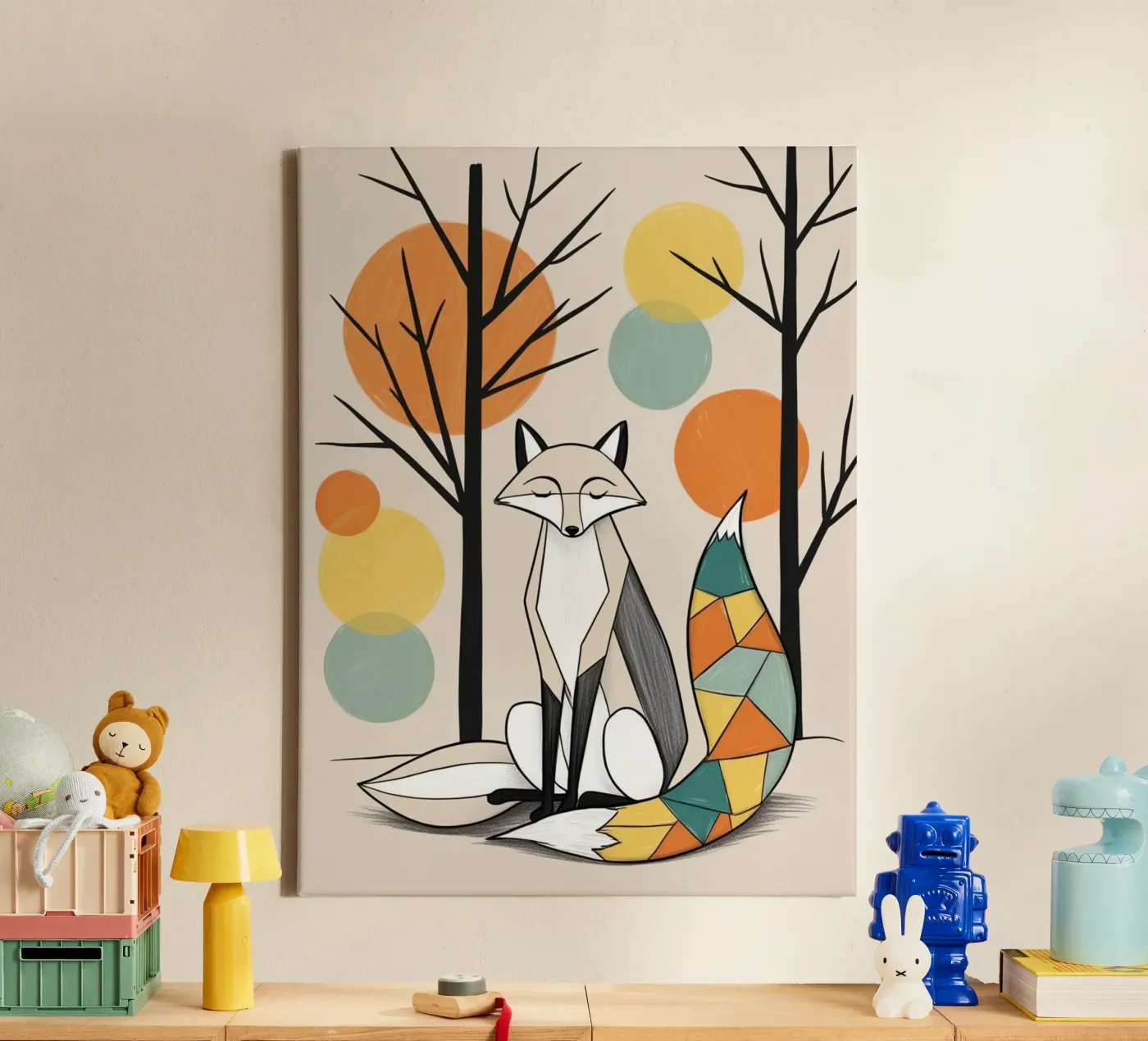 Fox tela da Kids zone