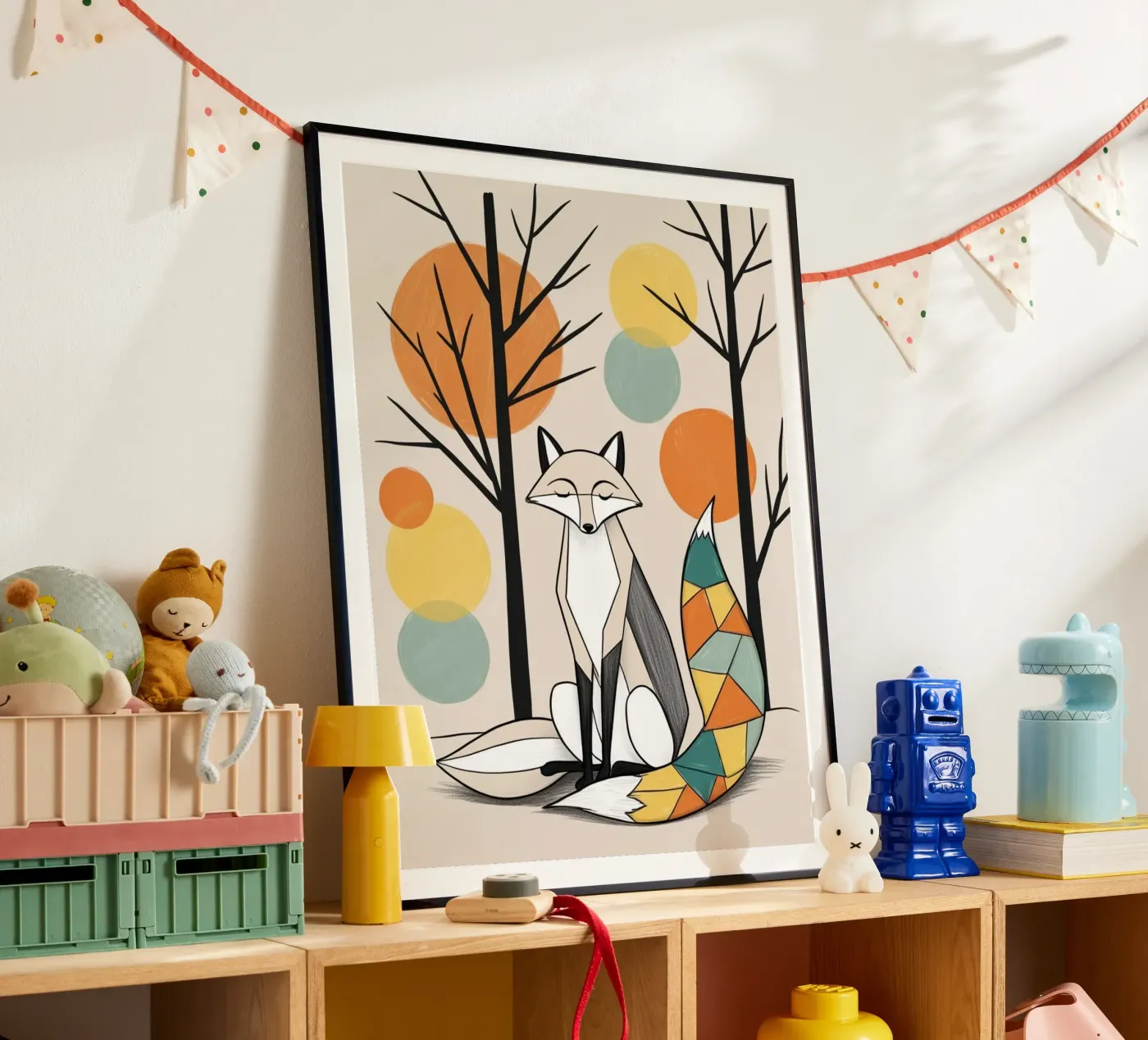 Fox Poster von Kids zone