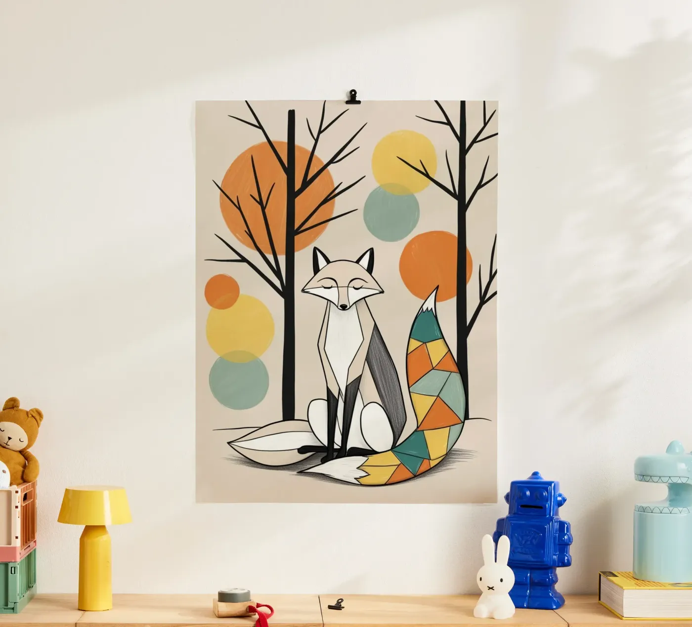 Fox Poster von Kids zone