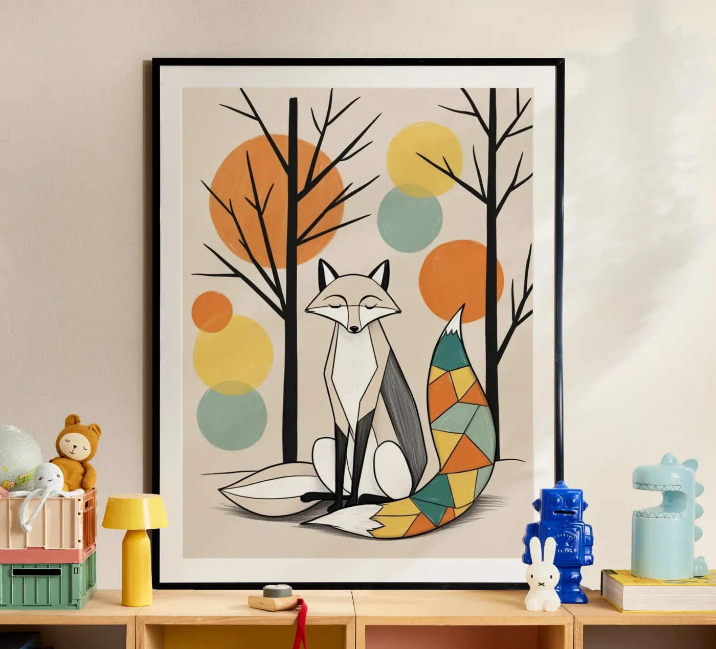 Fox Poster von Kids zone