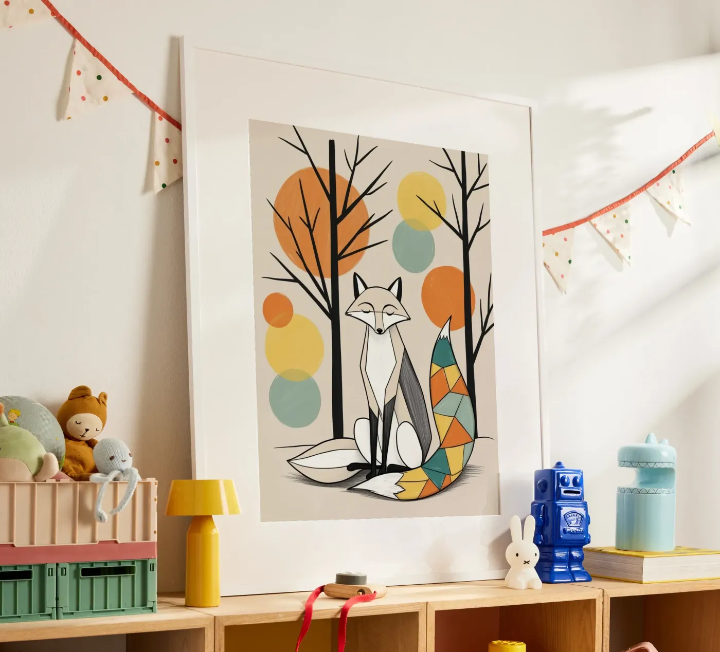 Fox Poster von Kids zone