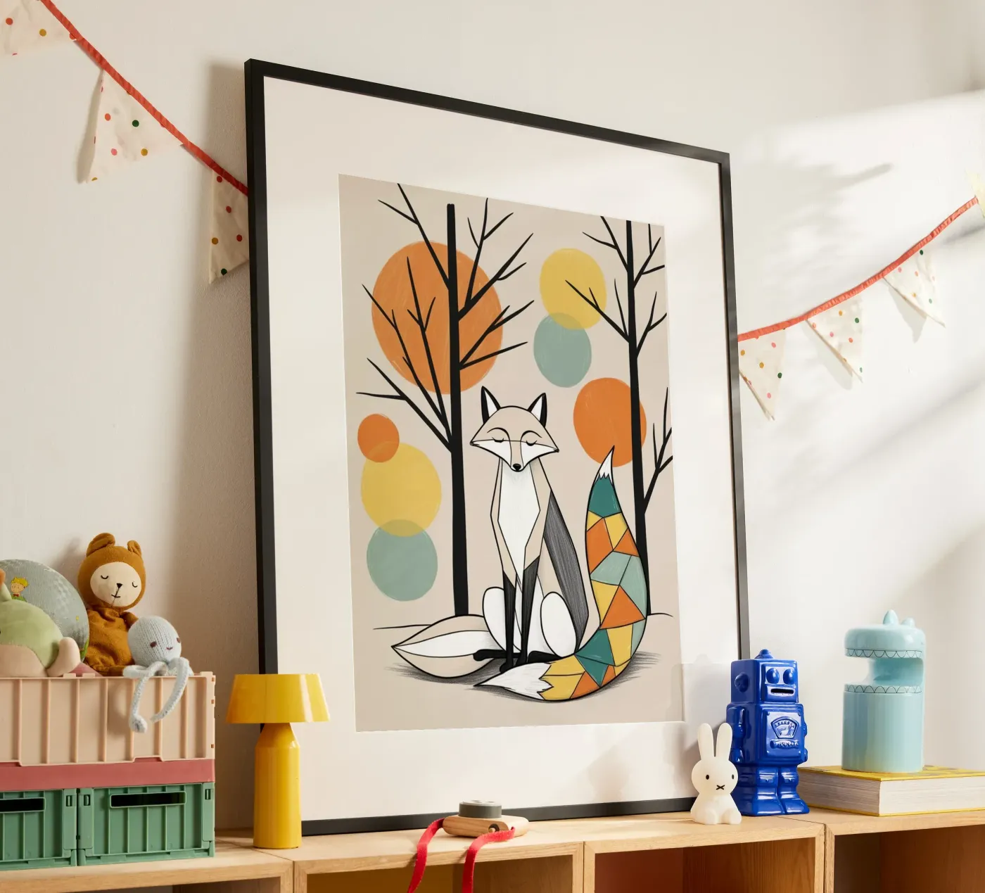 Fox Poster von Kids zone