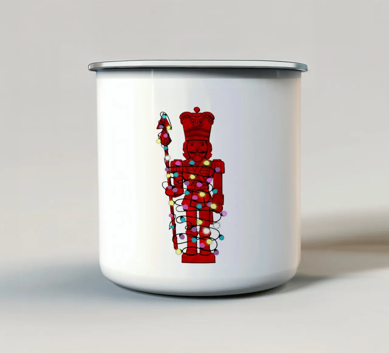 NUTCRACKER tazza in smalto da ARTOMATIC