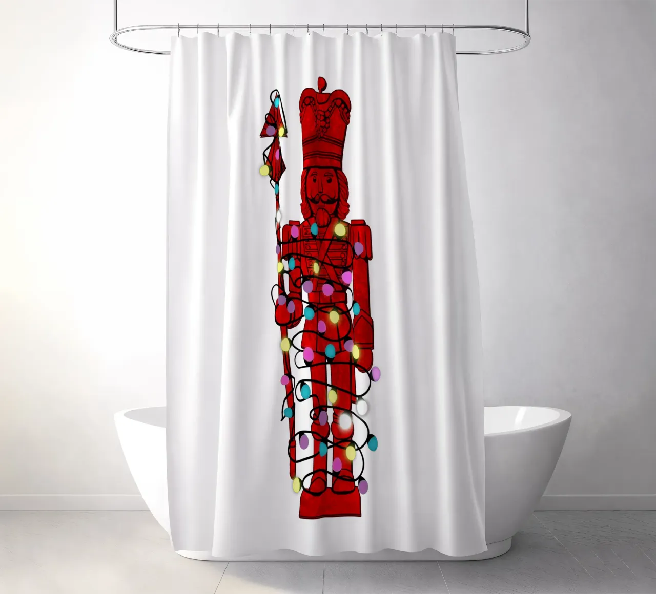 NUTCRACKER tenda da doccia da ARTOMATIC