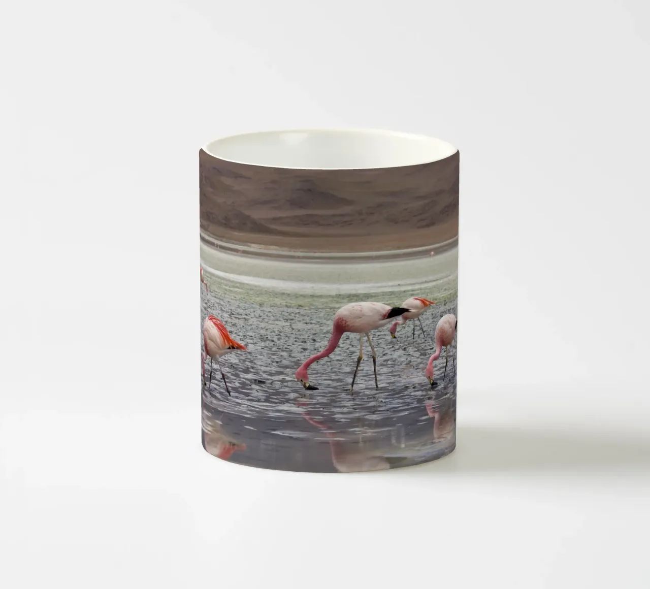 Fenicottero tazza in ceramica da Alexey