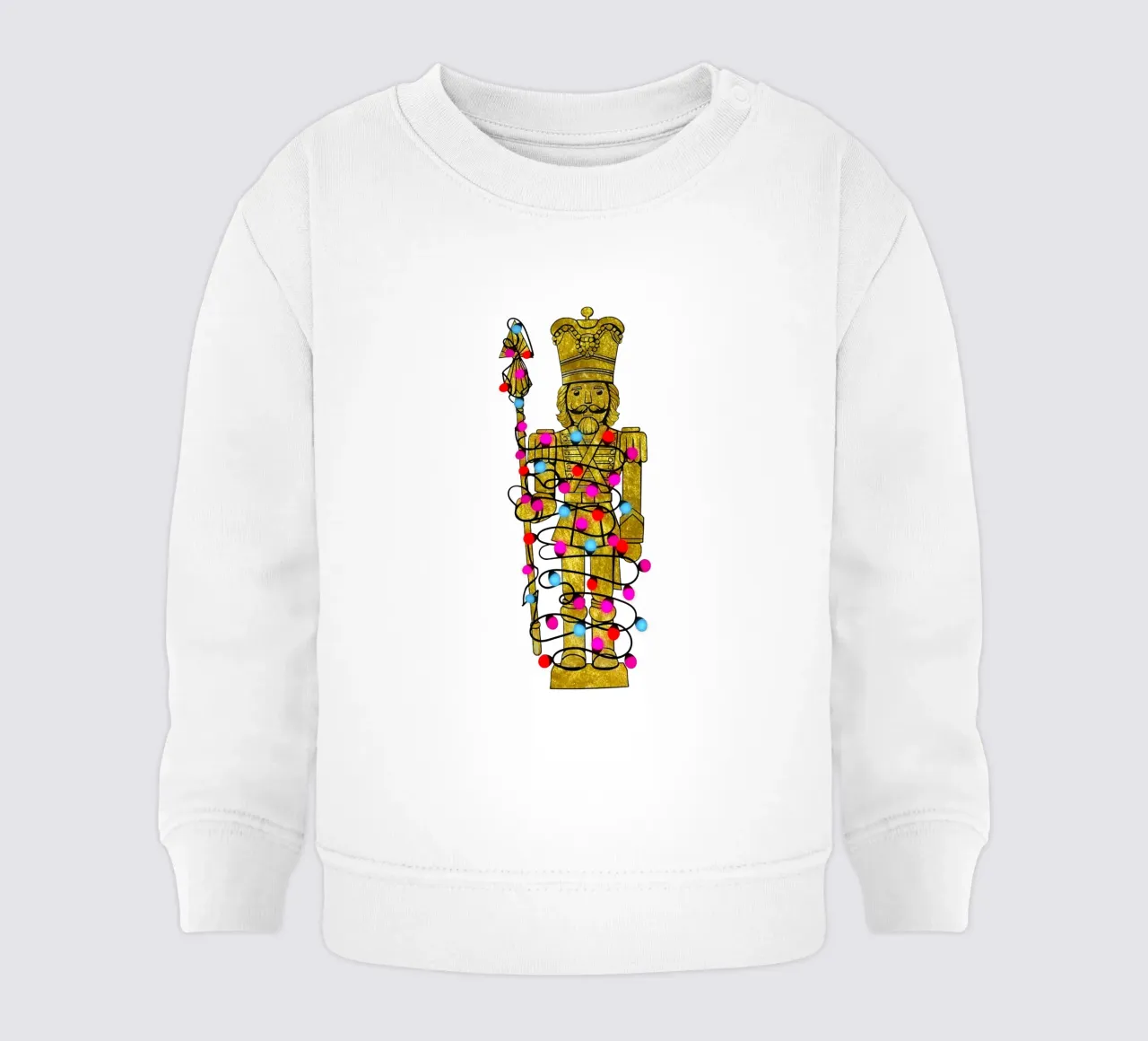 CASCANUECES DE NAVIDAD sudadera de bebé de ARTOMATIC