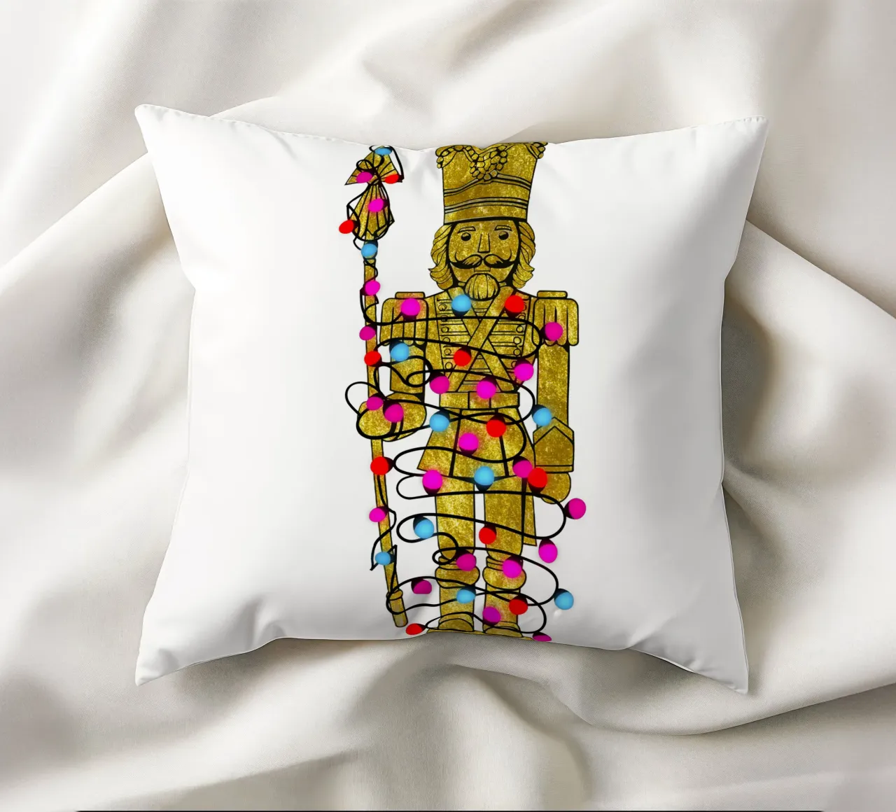 CHRISTMAS NUTCRACKER decorative cushion by ARTOMATIC