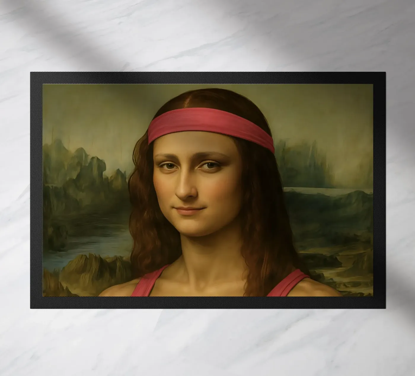 MONA LISA FITNESS BODY Fußmatte von ARTOMATIC