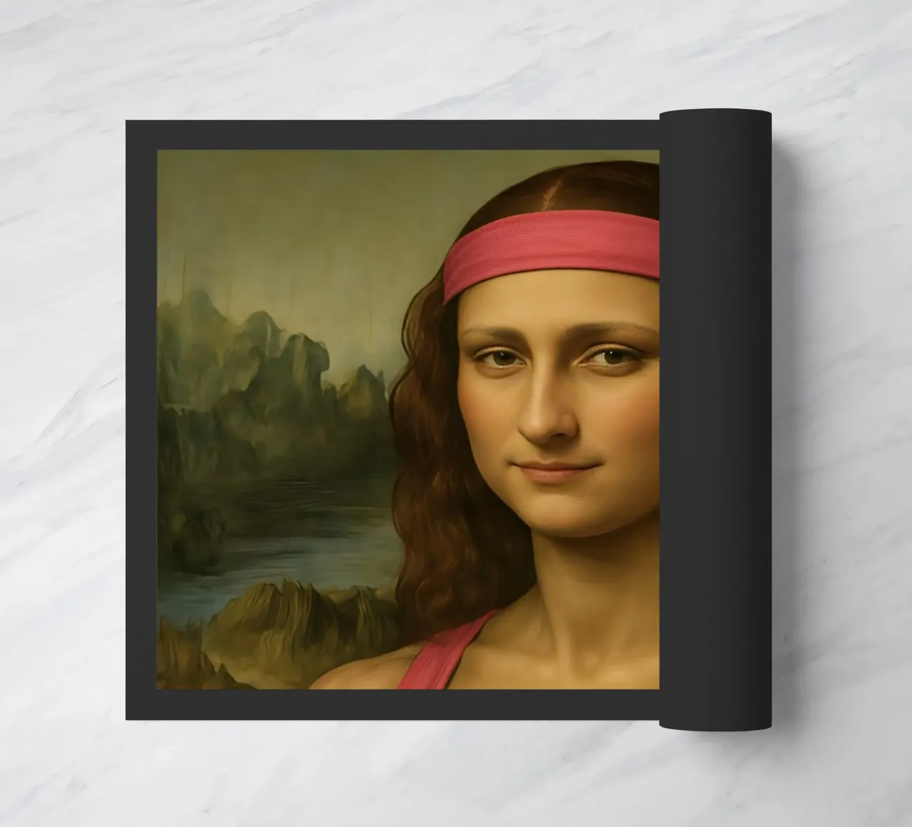 MONA LISA FITNESS BODY Fußmatte von ARTOMATIC