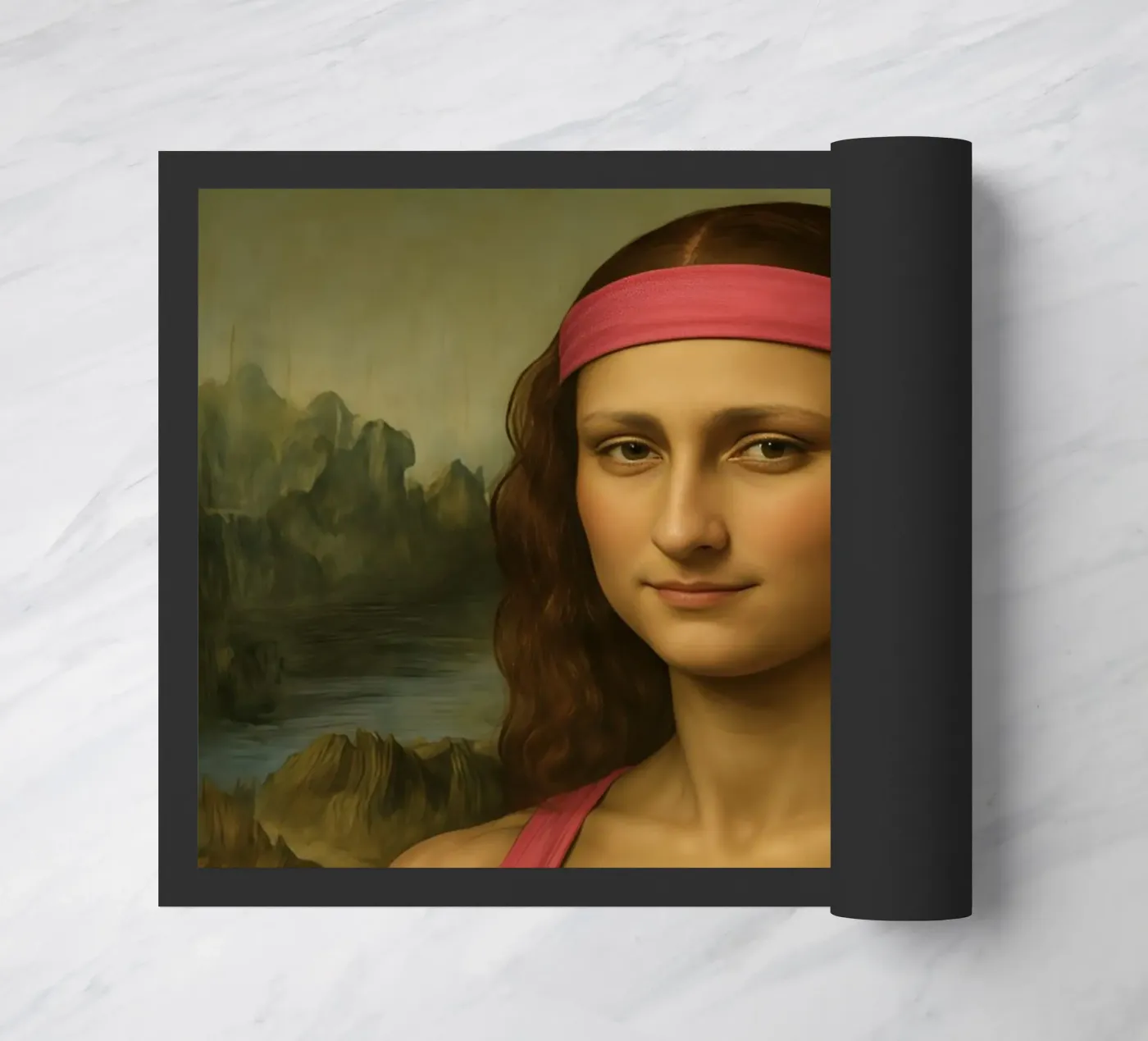 MONA LISA FITNESS BODY Fußmatte von ARTOMATIC