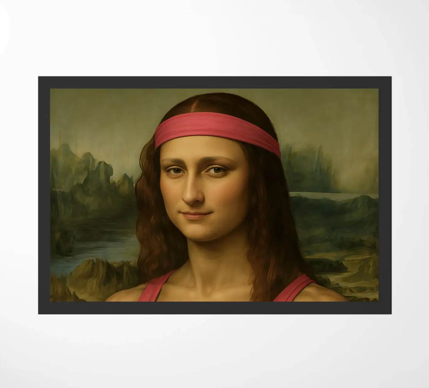 MONA LISA FITNESS BODY Fußmatte von ARTOMATIC