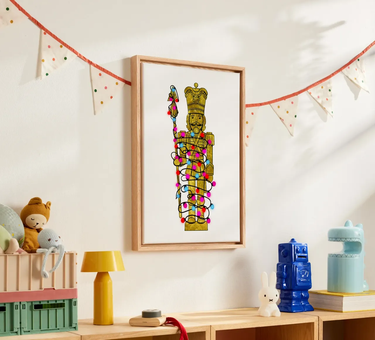 CHRISTMAS NUTCRACKER canvas by ARTOMATIC