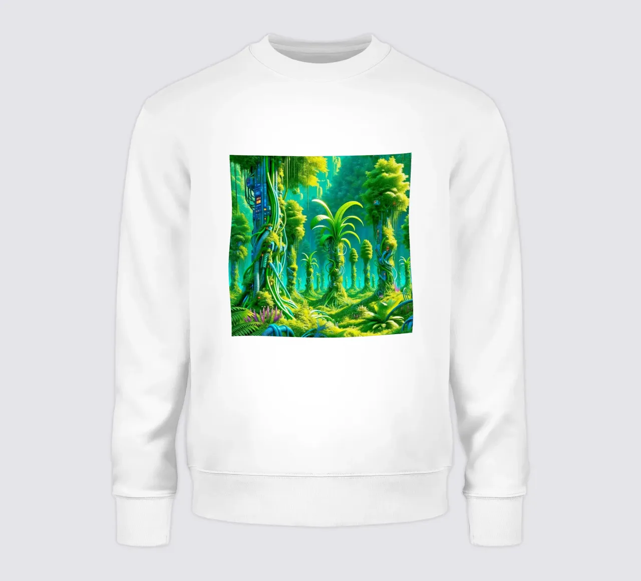 In the Jungle_BTC felpa da Crypto_Jungle