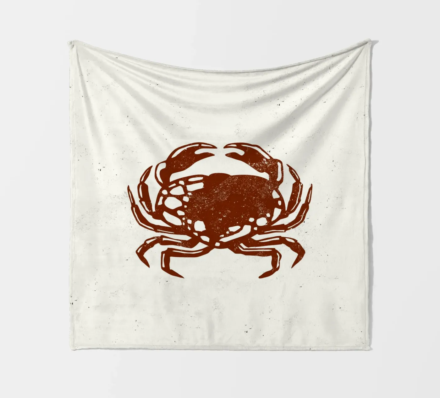 Krabbe Fleecedecke von Indigo Rain